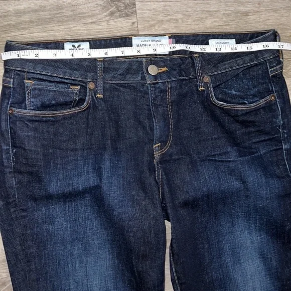 Lucky Brand White Oak Lolita Low Rise Boot Cut Jean Sz.10 - Picture 9 of 15